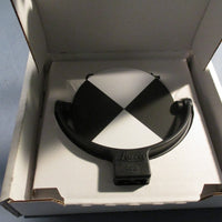 Leica 4.5" circular black/white tiltandturn scan target GZT21
