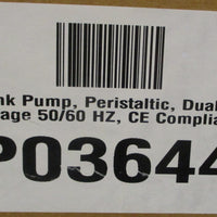 Graymills PPSVECE Peristaltic Ink Pump PPSCE Dual Voltage 50/60 HZ w/ Stand