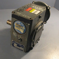 Boston Gear 72640STB5J3 Gear Reducer 40:1 Ratio 1 1/8" Shaft Dia 5/8" Bore