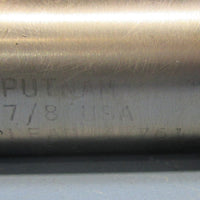Putnam 7/8" Cobalt Long Cut Lead 4.761 Pro CNC Resharpened End Mill Used