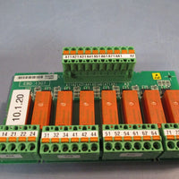 BUHLER EBD# 1307 PRINTED CIRCUIT RELAY BOARD EKP84050820/ EKP4043801