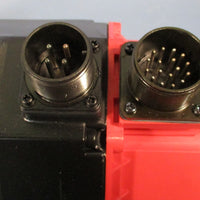 Fanuc A06B0126B575#7076 AC Servo Motor aC6/2000 0.6 kW, 210 Volt Motor