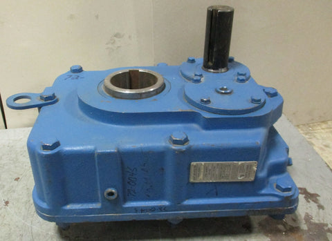 Foote Jones 8215H24 Shaft Mounted Drive Gear Reducer Estimated 24.65:1 Ratio