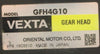 Vexta AXHM450KC-GFH Brushless DC Motor GFH4G10 Gear Head 2500RPM 15mm Shaft Dia
