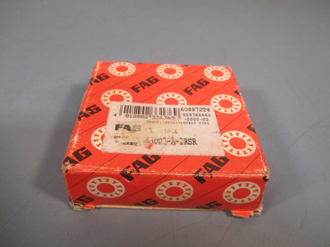 FAG Radial/Deep Groove Ball Bearing 63007A 2RSR
