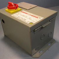Square D Class 9070 MN500G0 Ser A,  NEMA 1 Encl Transformer Disconnect 500 VA