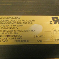 Holophane Lighting RBK400MHMTA 400 Watts MH MT Volts Ballast Replacement