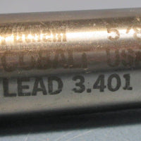 Putnam 5/8" Cobalt Lead 3.401 4 Flute Professionally CNC Resharpened End Mill