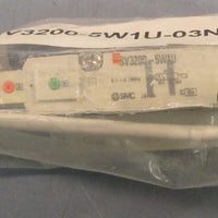 SMC SV3200-5F1U-03N Solenoid Valve 0.1-0.7MPa 24VDC 3/8 NPT 101PSI Max