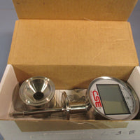 CSE SANIFLOW DIGITAL THERMOMETER  31/2” STEM 58F TO 302F DT2UBTDF