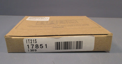 Banner IT21S Glass Fiber Optic Cable 6" Long PN 17851 NIB