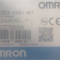 Omron E2E2-X5B1-M1 Inductive Proximity Sensor 12-24VDC Sealed