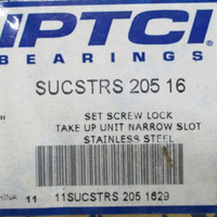 IPTCI Bearings SUCSTRS20516 Take Up Bearing 1" Bore Set Screw Lock