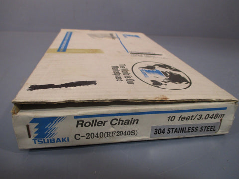 TSUBAKI ROLLER CHAIN 1" PITCH C2040NP LAMBDA C2040
