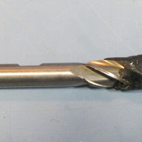 Brubaker 7/16" HH4 OI Cobalt 4 Flute Professionally CNC Resharpened End Mill