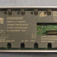 Siemens Simatic ET200 6ES7 1944CA500AA0 Connecting Module 24VDC