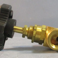 MSC Industrial Supply 62229307 Brass Needle Valve 1/4" Straight Max Lot of 2