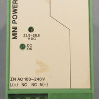 Phoenix Contact MINIPS100240AC/24DC/2 Power Supply 5060Hz 13…+140°F
