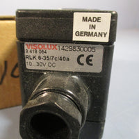 VISOLUX PHOTOELECTIC SENSOR 1030VDC 9.418 064 RLK 635/7c/40a