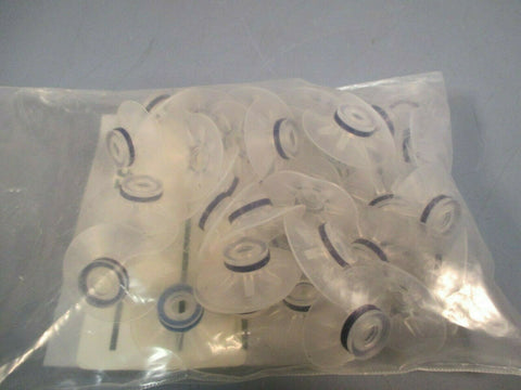 VACCON VACUUM CUP  FLAT 1.27 OD SILICONE LOT OF 39 VCRF30PS