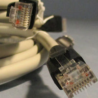 L-COM TRD855SIG-7 Ethernet Cord 7FT Long RJ45 TO RJ45 Lot of 2