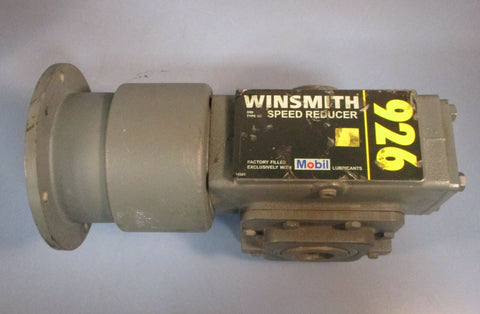 Winsmith 926CDSN Gear Reducer 10:1 Ratio, 1750 RPM, 3.07 Input HP, 995 InLb