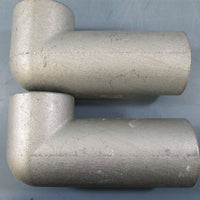 Cooper CrouseHinds LR67 2" Conduit Body Lot Of 2  New