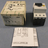 Moeller PKZM04 NHI11PKZ0 Motor Protective Circuit Breaker 600VAC 3PH 2.54A