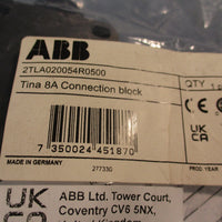 ABB 2TLA020054R0500 Tina 8A Connection Block, Communication Block