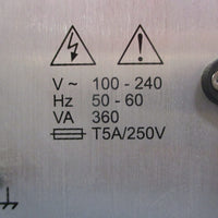 Waters nano Acquity UPLC 800000257 Binary Solvent Manager 100-240VAC 50-60Hz