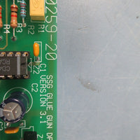 SSG 17025920 Glue Gun Driver Board C1 Version 3.1  Used