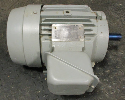 Toshiba B0056FGF2ZAR 3Phase Induction Motor 5/3HP 1160/965RPM 17/16" Shaft Dia