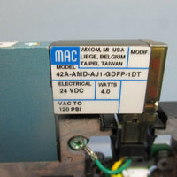 Mac 42AAMDAJ1GDFP1DT Solenoid Valve 24VDC