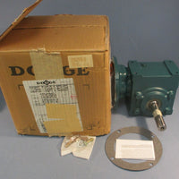 Dodge 202Q20R56 Gear Reducer 20:1 Ratio 1.37 Input HP 1" Shaft Dia