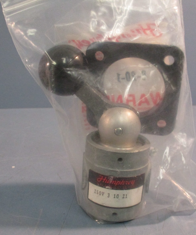 Humphrey 250V31021 Manual Lever Valve, Flow Control Valve Directional Control