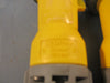 Lot of (2) Hubbell 320C4W Pin and Sleeve Plug 20A 125VAC