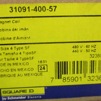 Schneider Electric Square D 31091-400-57 Magnet Coil 480/440V Corner Broken