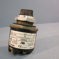 Allen-Bradley 800T-U19 Potentiometer Series Q 30mm 2500-Ohms 2 Watt Max 300VAC