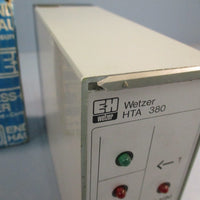 EH ENDRESS + HAUSER WETZER HTA-380 INDICATOR 24V 50/60HZ CONTACTOR MODULE