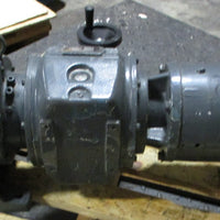 Shimpo Ringcone RA4073M1.5 Gearbox w/ Baldor VWDM3558T Motor 13/4" Shaft Dia