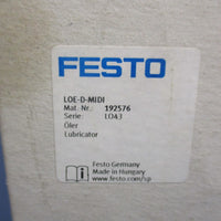 Festo L0EDMIDI Lubricator New
