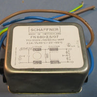 Schaffner FN 6802,5/07 Power Line Filter 2,5A NOS