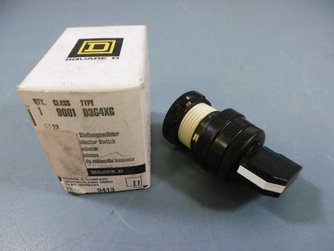 Square D 9001D3G4XG Selector Switch