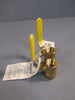 Lot of (2) Watts 1/2" Brass Ball Valve FBV-3C Sku# 0547102