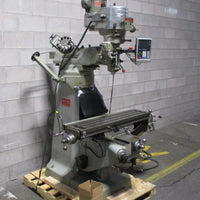 Bridgeport Series 1 2 HP Milling Machine 9 x 42" Table Power Feed Newall C70 DRO