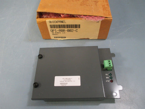 DAMAGED Allen Bradley QPI-ABR-002-C Quickpanel Module AB Remote - Part/Repair