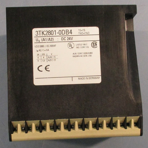 Siemens 3TK2801-0DB4 Safety Combination Relay 24VDC 230VAC 6A