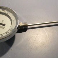 TelTru Thermometer BC550R Analog dial Thermometer Stem 9 " 1/2 NPT Lot of 3