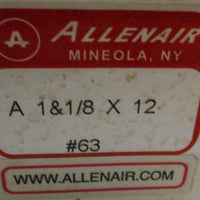 Allenair A 11/8  X 12 Pneumatic Cylinder Air 12" Stroke 11/8" Bore