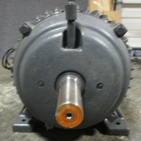 US Motors 3 Phase Motor Unknown Specs Nameplate Missing 1 -5/8" Shaft Dia